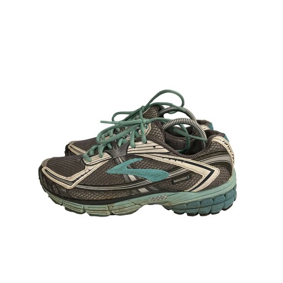 Brooks Ravenna 3 Women's  Size 8.5 M Gray Teal Running sneakers Shoes - Picture 3 of 7